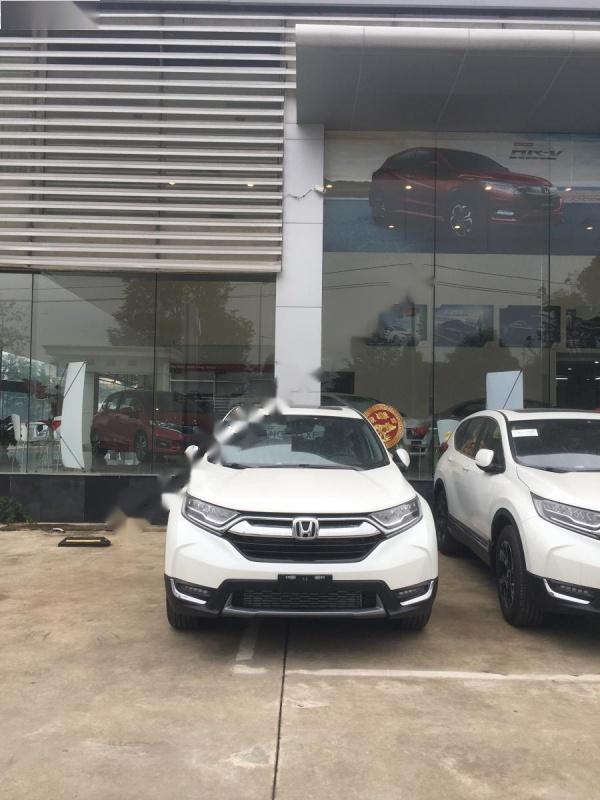 Honda CR V L 2018 - Bán Honda CR V L đời 2018, màu trắng, nhập khẩu  