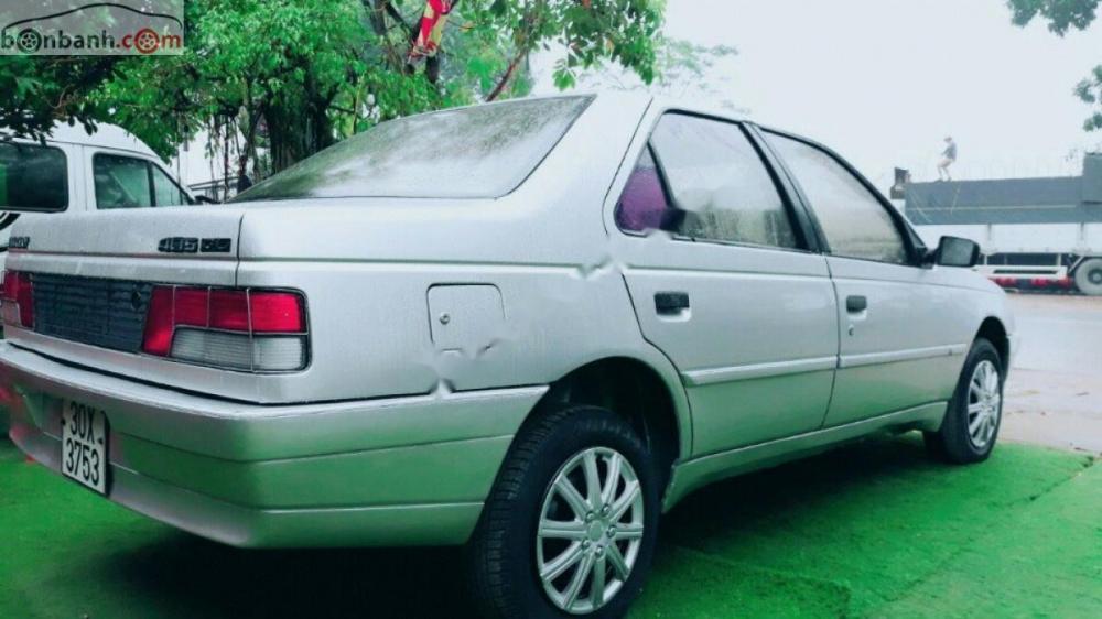 Peugeot 405 1.6 MT 1991 - Bán Peugeot 405 1.6 MT đời 1991, màu bạc, nhập khẩu