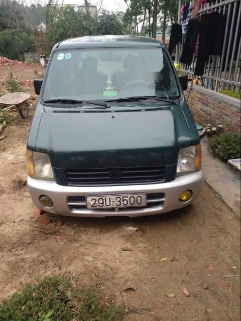 Suzuki Wagon R+   2003 - Cần bán Suzuki Wagon R+ 2003, màu xanh lục, nhập khẩu nguyên chiếc