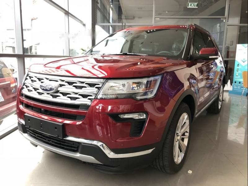 Ford Explorer   2019 - Cần bán xe Ford Explorer sản xuất 2019, màu đỏ