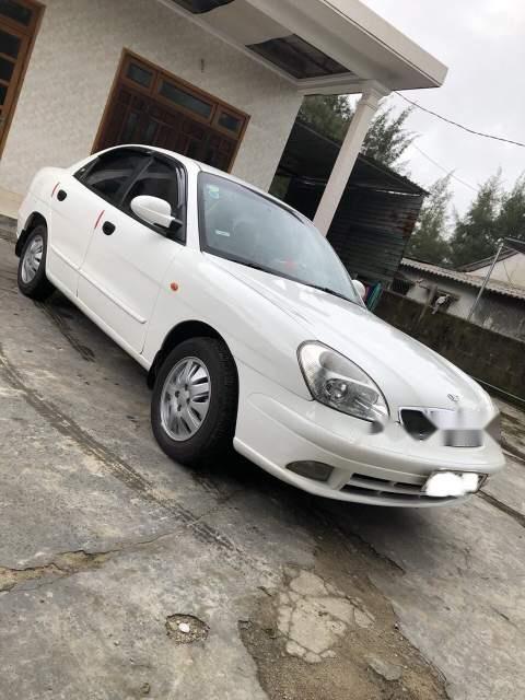 Daewoo Nubira   2004 - Bán xe Daewoo Nubira năm sản xuất 2004, màu trắng, máy zin êm ru