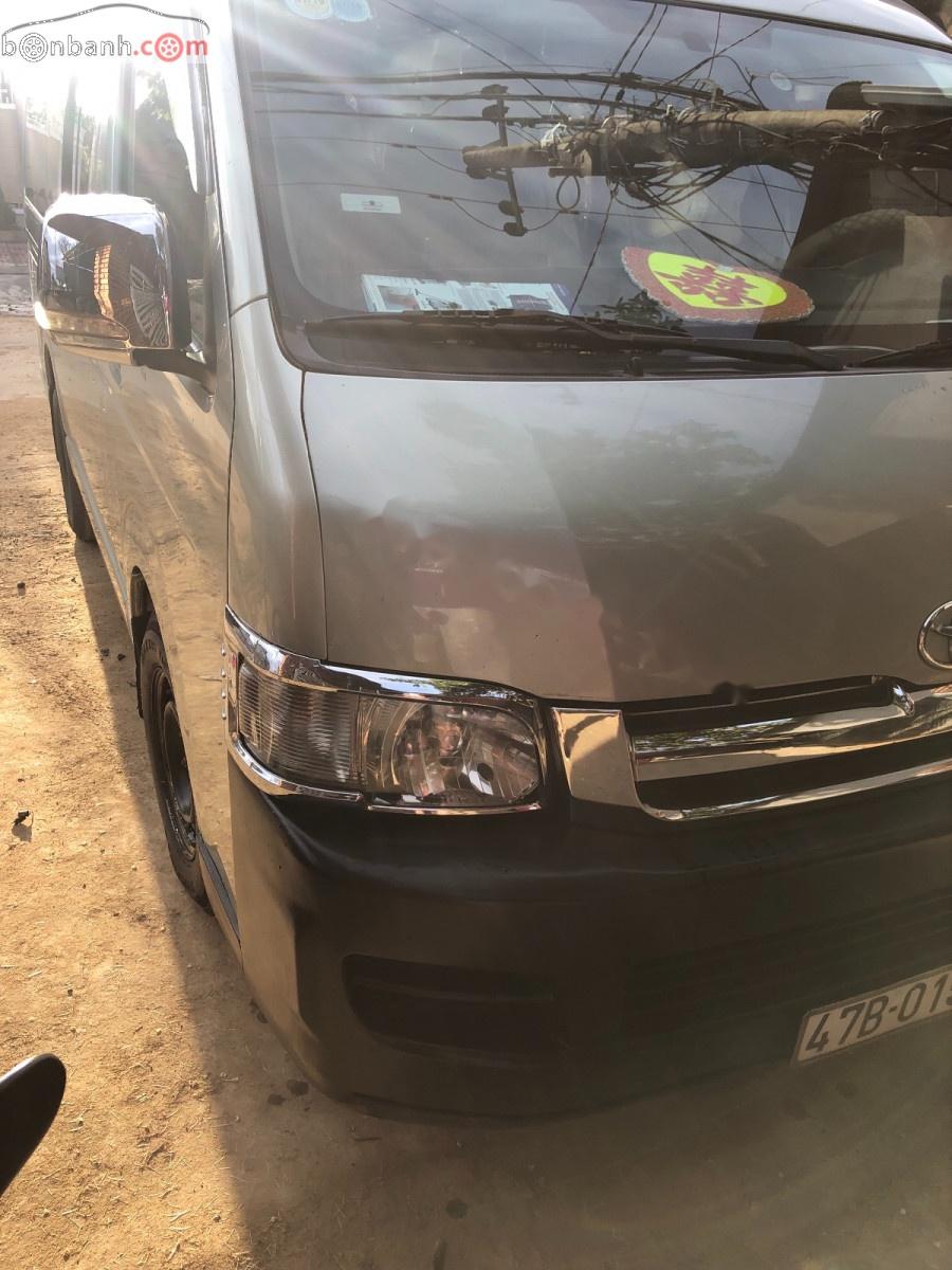 Toyota Hiace 2.5 2007 - Bán Toyota Hiace 2.5 đời 2007, màu xanh lam, 15 chỗ