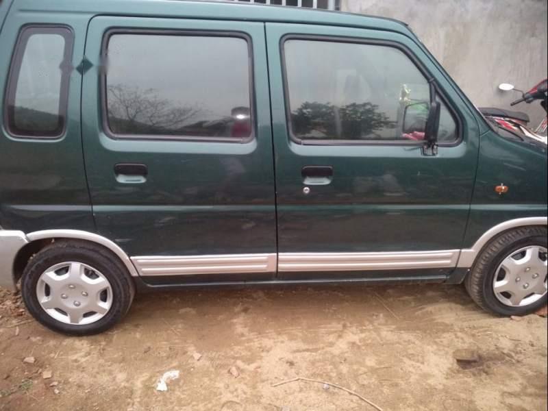 Suzuki Wagon R+   2003 - Cần bán Suzuki Wagon R+ 2003, màu xanh lục, nhập khẩu nguyên chiếc