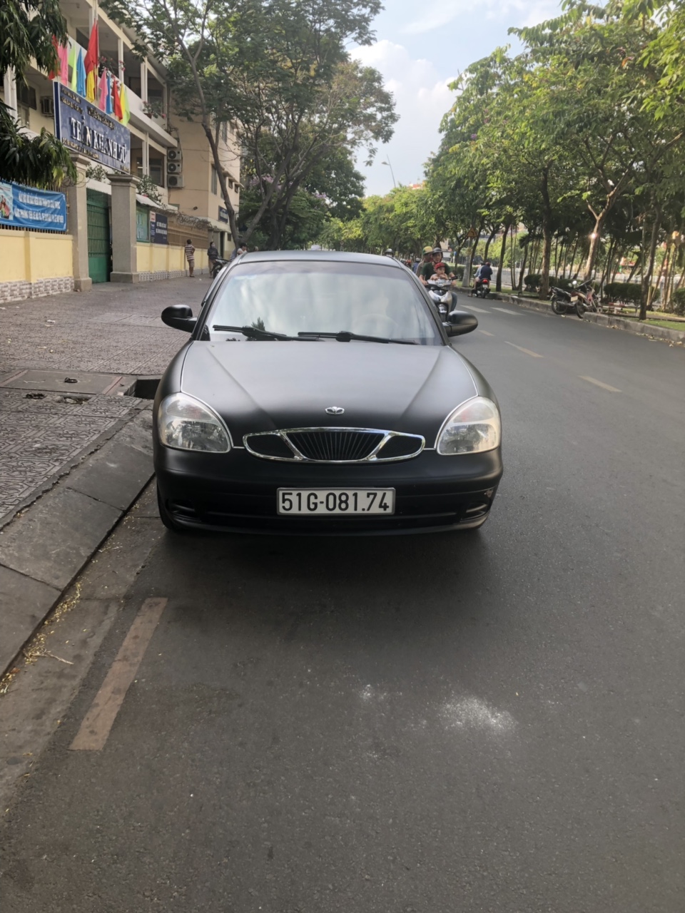 Daewoo Nubira   II 2002 - Bán ô tô Daewoo Nubira Nubira II đời 2002, màu đen, nhập khẩu, 185tr