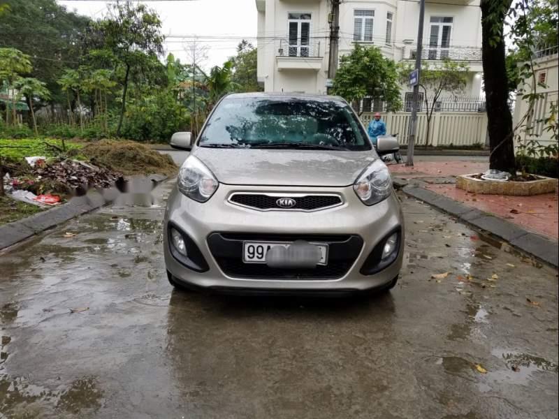 Kia Morning Si 2014 - Bán Kia Morning Si sản xuất năm 2014, màu vàng cát