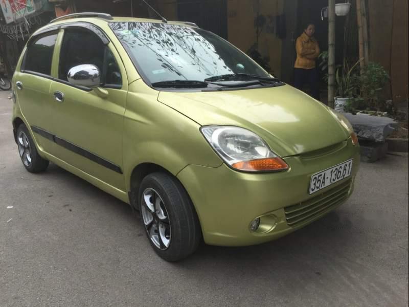 Chevrolet Spark   2010 - Bán Chevrolet Spark 2010, màu xanh lục, xe gia đình