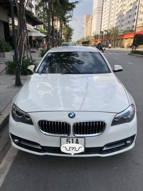 BMW 5 Series 520i LCI 2014 - Bán BMW 5 Series 520i LCI đời 2014, màu trắng, xe nhập