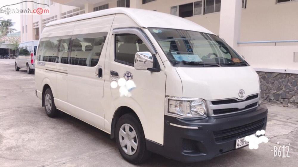 Toyota Hiace 2012 - Bán xe Toyota Hiace năm sản xuất 2012, màu trắng, nhập khẩu Nhật Bản như mới, giá 474tr