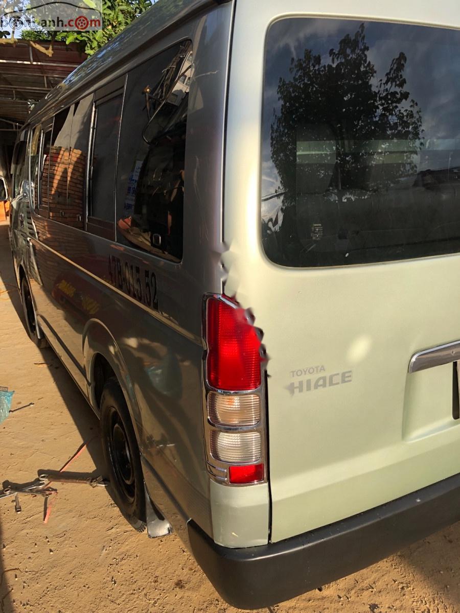 Toyota Hiace 2.5 2007 - Bán Toyota Hiace 2.5 đời 2007, màu xanh lam, 15 chỗ