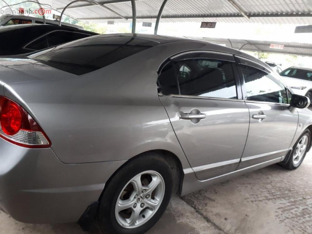 Honda Civic 1.8 AT 2008 - Bán xe Civic 1.8 2008, số tự động, biển 30A, màu bạc, xe đẹp không một lỗi lầm