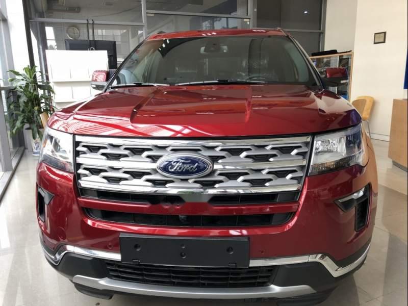 Ford Explorer   2019 - Cần bán xe Ford Explorer sản xuất 2019, màu đỏ