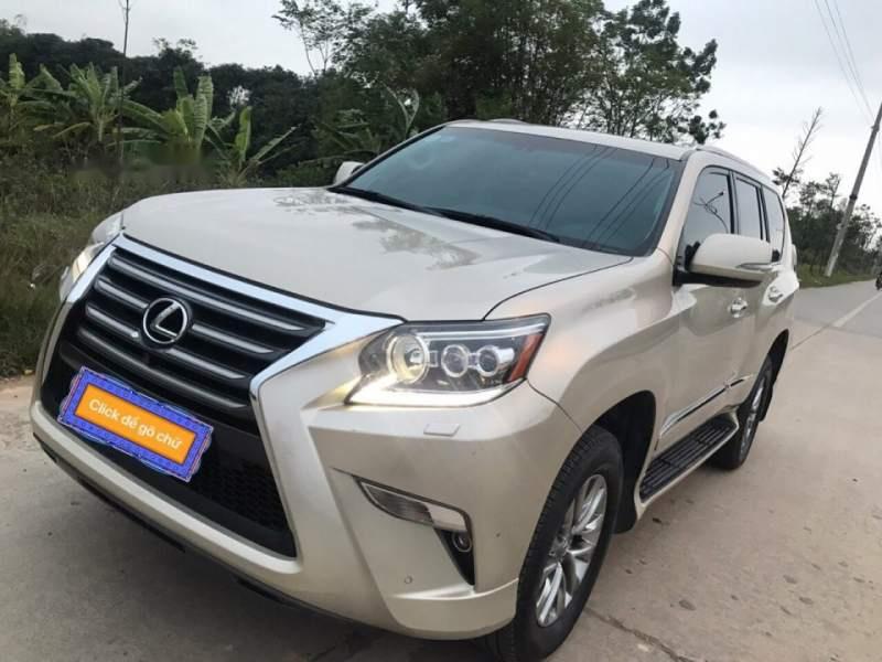 Lexus GX    460  2016 - Bán Lexus GX 460 sản xuất 2016, màu vàng cát, nội thất kem, xe tên công ty xuất hóa đơn cao