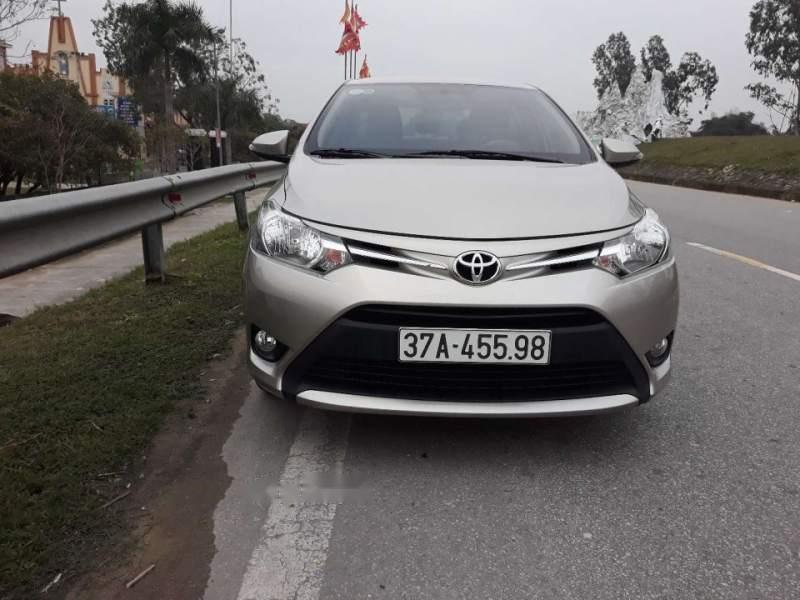 Toyota Vios  E 2018 - Bán Toyota Vios E năm sản xuất 2018, màu vàng