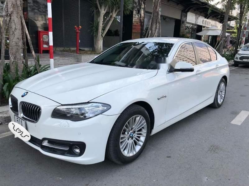 BMW 5 Series 520i LCI 2014 - Bán BMW 5 Series 520i LCI đời 2014, màu trắng, xe nhập