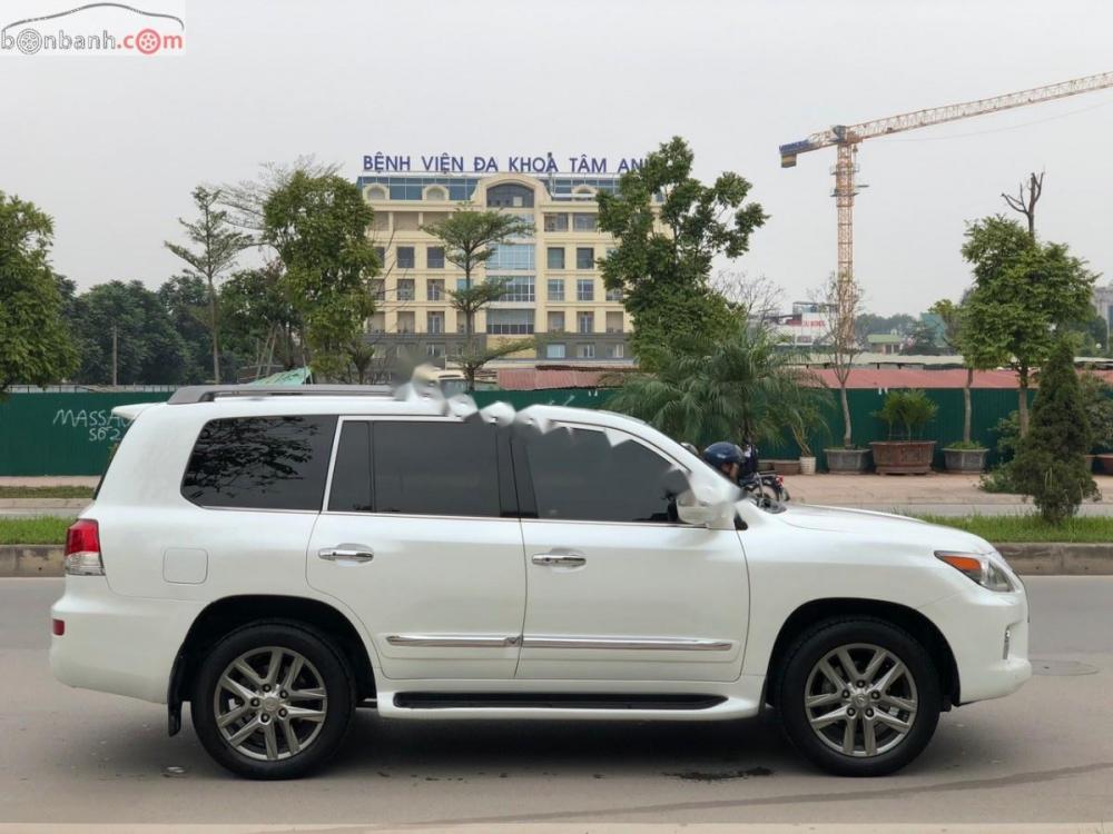 Lexus LX 570 2010 - Cần bán lại xe Lexus LX 570 đời 2010, màu trắng, nhập khẩu nguyên chiếc  