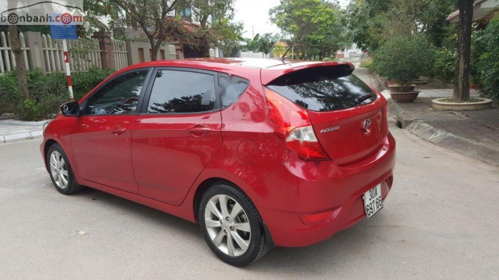 Hyundai Accent 2014 - Cần bán lại xe Hyundai Accent đời 2014, màu đỏ, xe nhập chính chủ, giá tốt