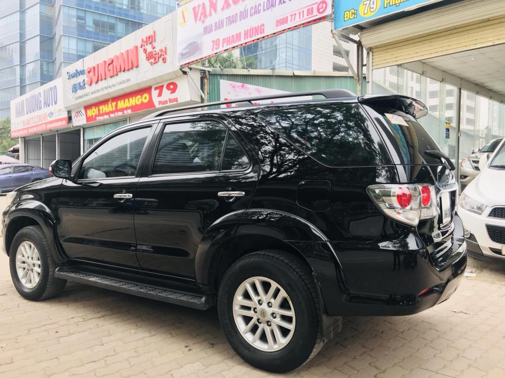 Toyota Fortuner 2.5G  2014 - Cần bán gấp Toyota Fortuner năm 2014 màu đen, 805 triệu