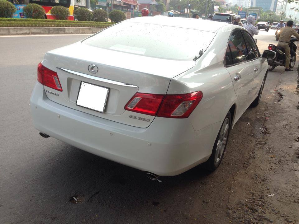 Lexus ES 350 2009 - Bán gấp xe Lexus ES350 2009 màu trắng, nhập Nhật