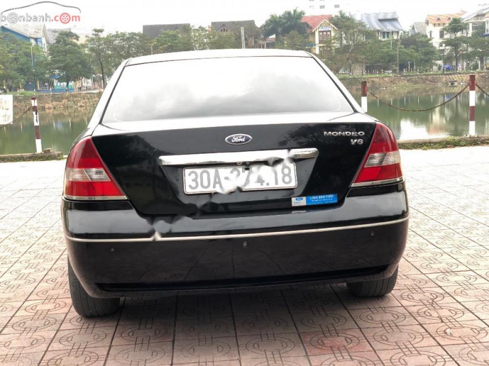 Ford Mondeo 2003 - Cần bán gấp Ford Mondeo sản xuất 2003, màu đen như mới