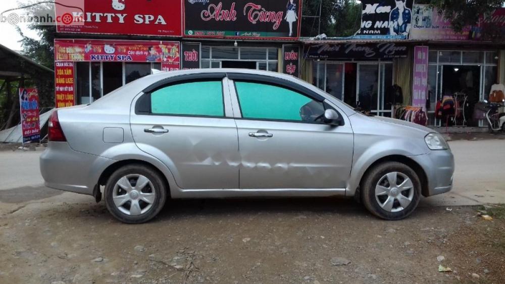 Daewoo Gentra SX 1.5 MT 2008 - Bán Daewoo Gentra SX 1.5 MT năm sản xuất 2008, màu bạc 