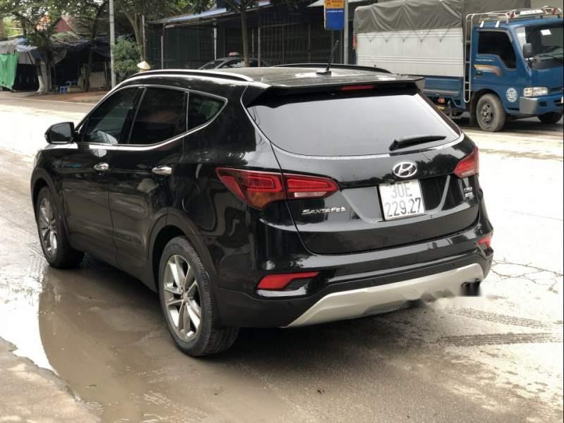 Hyundai Santa Fe Crdi 2017 - Bán xe Hyundai Santa Fe Crdi sản xuất năm 2017, màu đen