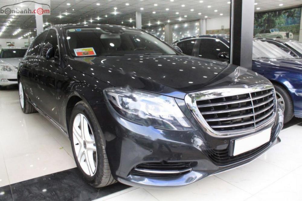 Mercedes-Benz S class S500L 2015 - Bán Mercedes S500L sản xuất 2015, màu đen, xe nhập số tự động