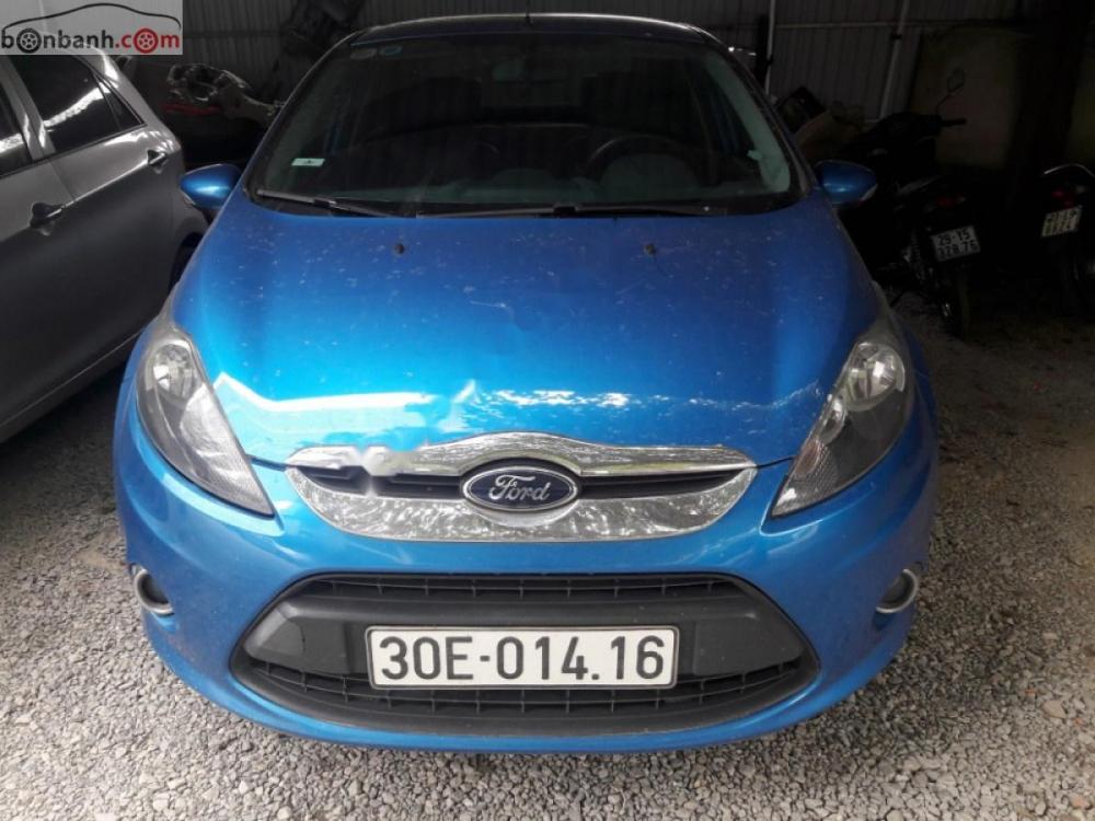 Ford Fiesta 2011 - Bán xe Ford Fiesta sản xuất 2011, màu xanh lam như mới, 328 triệu