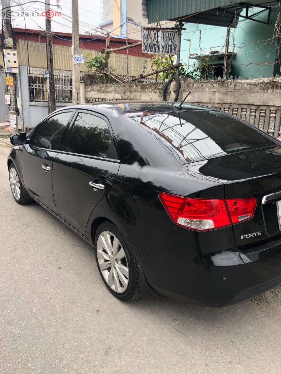 Kia Forte   2011 - Cần bán xe cũ Kia Forte 2011, màu đen như mới