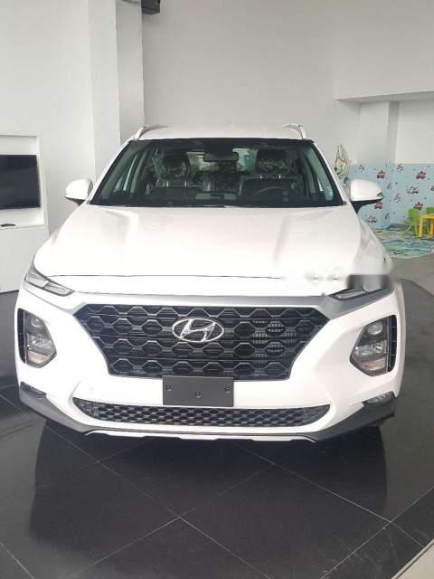 Hyundai Santa Fe   2019 - Cần bán xe Hyundai Santa Fe sản xuất 2019, màu trắng