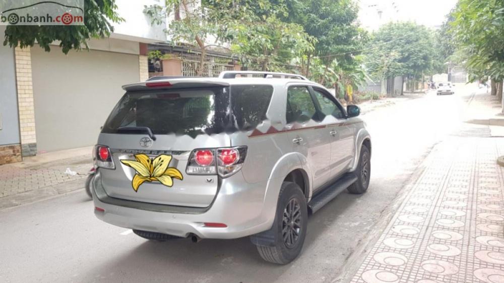 Toyota Fortuner 2016 - Cần bán xe Toyota Fortuner 2016, màu bạc, số tự động