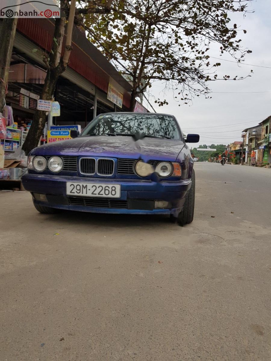 BMW 5 Series 525 1994 - Bán xe BMW 5 Series 525 sản xuất năm 1994, màu xanh lam 