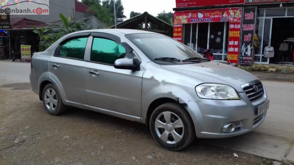 Daewoo Gentra SX 1.5 MT 2008 - Bán Daewoo Gentra SX 1.5 MT năm sản xuất 2008, màu bạc 