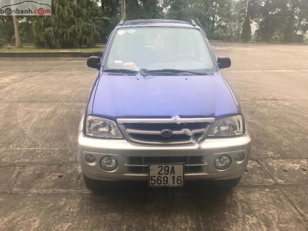 Daihatsu Terios 1.3 MT 2007 - Bán Daihatsu Terios 1.3 MT năm sản xuất 2007, màu xanh lam