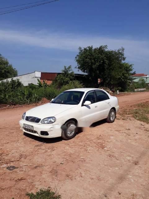 Daewoo Lanos  SX 2000 - Bán ô tô Daewoo Lanos sản xuất 2000, màu trắng, xe nhập