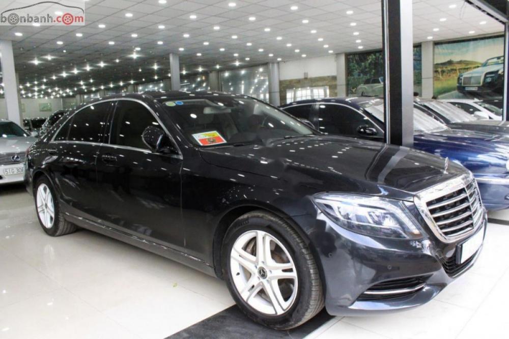 Mercedes-Benz S class S500L 2015 - Bán Mercedes S500L sản xuất 2015, màu đen, xe nhập số tự động