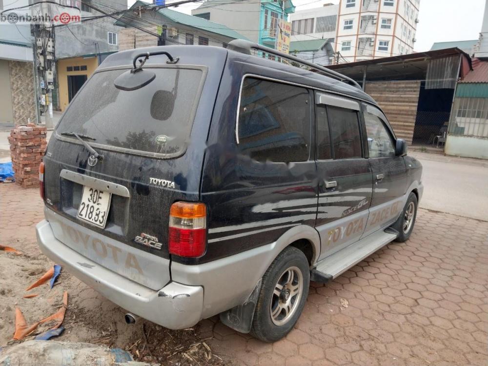 Toyota Zace 2002 - Cần bán gấp Toyota Zace sản xuất năm 2002, màu xanh, giá chỉ 185 triệu