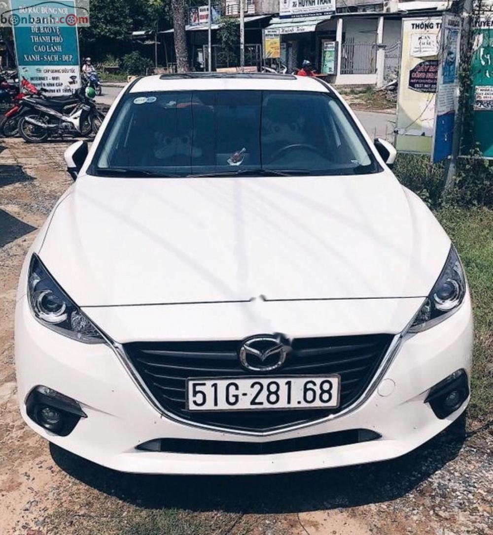 Mazda 3 2017 - Bán Mazda 3 năm sản xuất 2017, màu trắng, xe gia đình