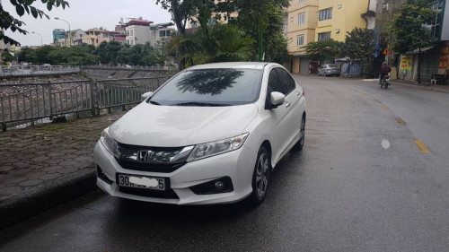 Honda City  AT  2015 - Cần bán xe Honda City AT năm 2015, màu trắng xe gia đình, giá chỉ 499 triệu