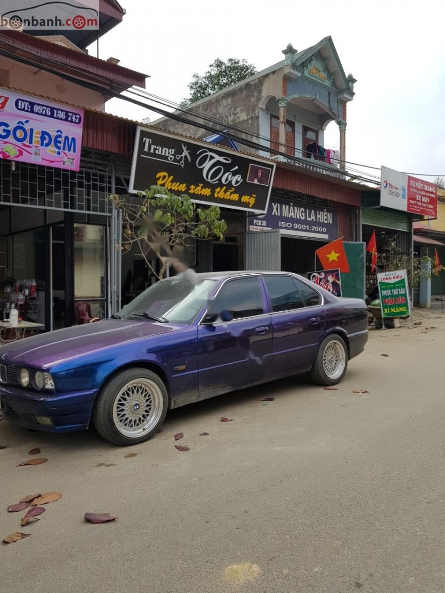 BMW 5 Series 525 1994 - Bán xe BMW 5 Series 525 sản xuất năm 1994, màu xanh lam 