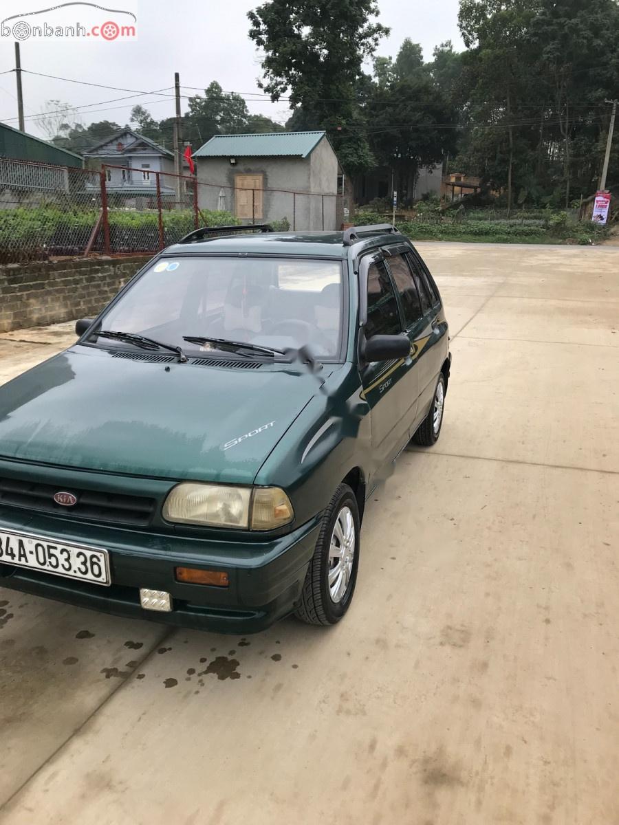 Kia Pride   2000 - Cần bán xe Kia Pride 2000, màu xanh lam