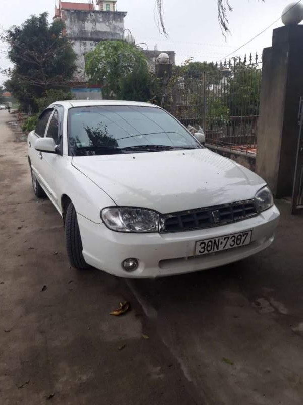 Kia Spectra   2004 - Bán Kia Spectra đời 2004, màu trắng, 108 triệu