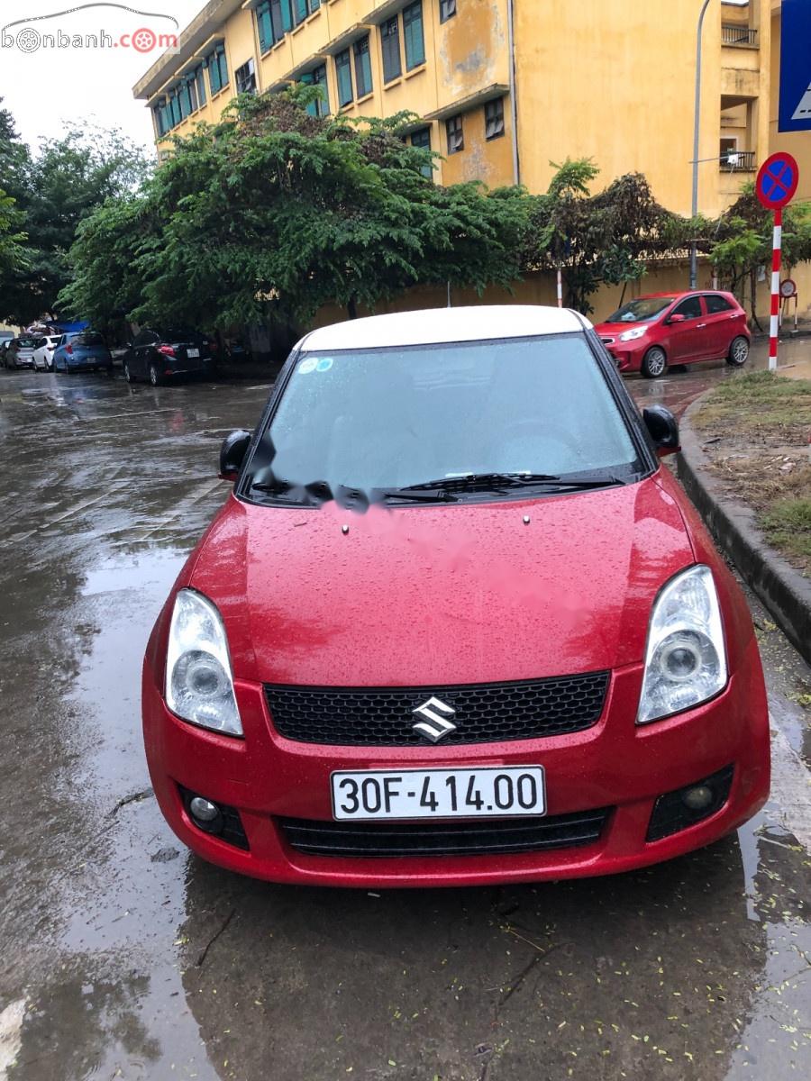 Suzuki Swift 2008 - Cần bán xe Suzuki Swift sản xuất năm 2008, màu đỏ, nhập khẩu nguyên chiếc, giá tốt