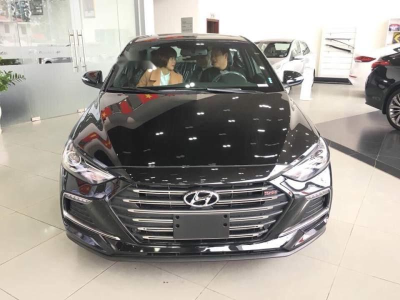 Hyundai Elantra 1.6 Turbo 2019 - Bán Hyundai Elantra 1.6 Turbo 2019, màu đen