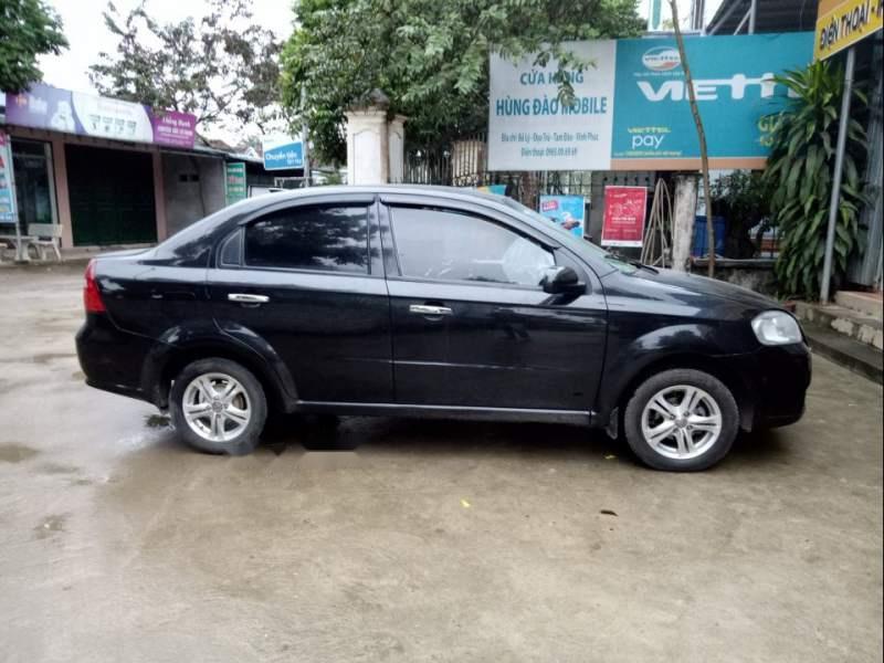 Daewoo Gentra 2009 - Cần bán Daewoo Gentra sản xuất 2009, màu đen như mới