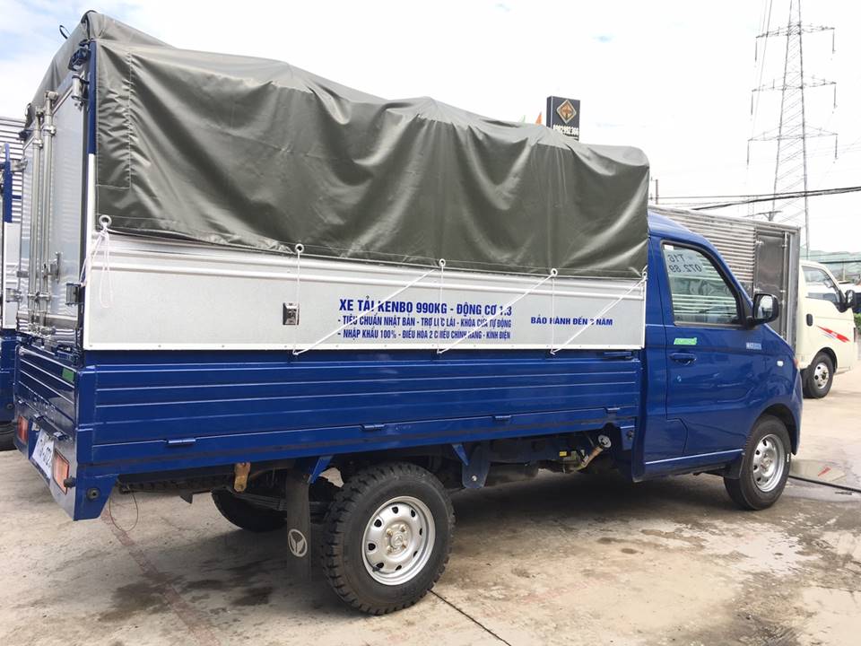 Xe tải 500kg - dưới 1 tấn 2018 - Xe tải Kenbo 990kg, thùng dài 2 mét 6