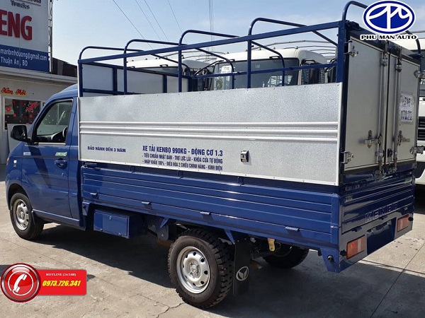 Xe tải 500kg - dưới 1 tấn 2019 - Xe tải nhẹ KenBo tải trọng 1 tấn thùng mui bạt