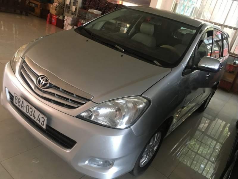 Toyota Innova 2008 - Bán xe Toyota Innova đời 2008, màu bạc, nhập khẩu