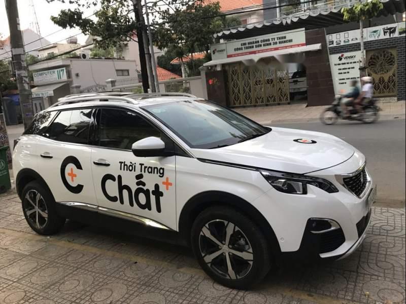 Peugeot 3008 1.6AT 2018 - Bán ô tô Peugeot 3008 1.6AT sản xuất 2018, màu trắng chính chủ