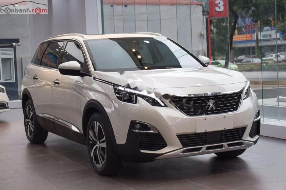 Peugeot 5008 1.6 AT 2019 - Cần bán Peugeot 5008 1.6 AT 2019, màu trắng