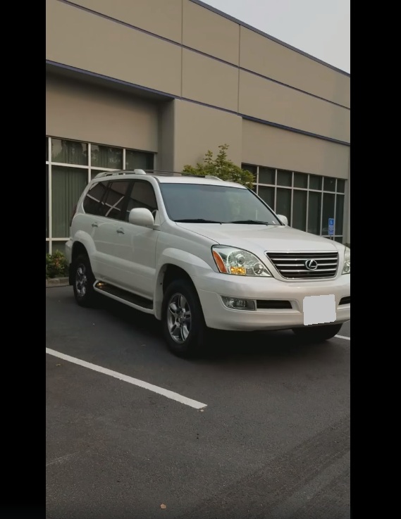 Lexus GX 470 2009 - Bán xe Lexus Gx470 đời 2009 màu trắng, nhập khẩu